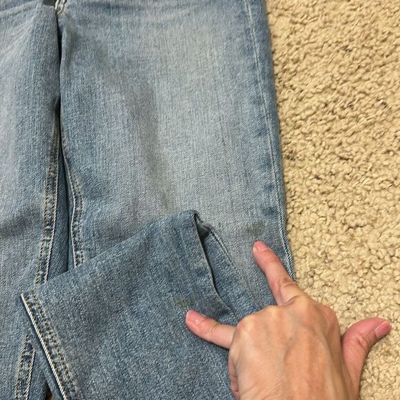 NWT Rag & Bone Nina High Rise Ankle Skinny Distressed Blue Jeans size 25 (Aspen) - Picture 4 of 12